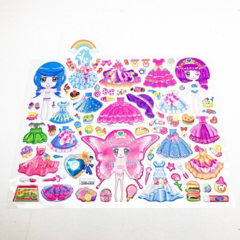 sticker công chúa xinh đẹp