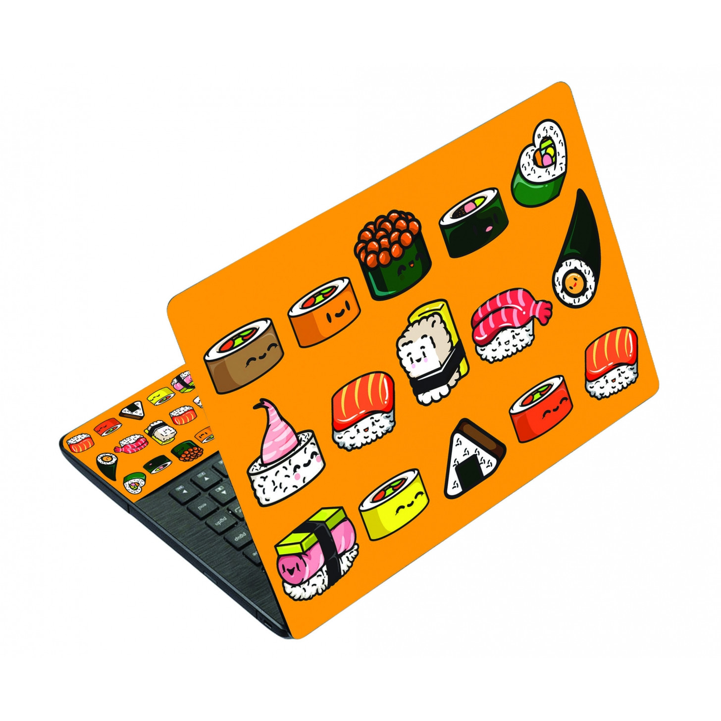 Sticker dán laptop đồ ăn