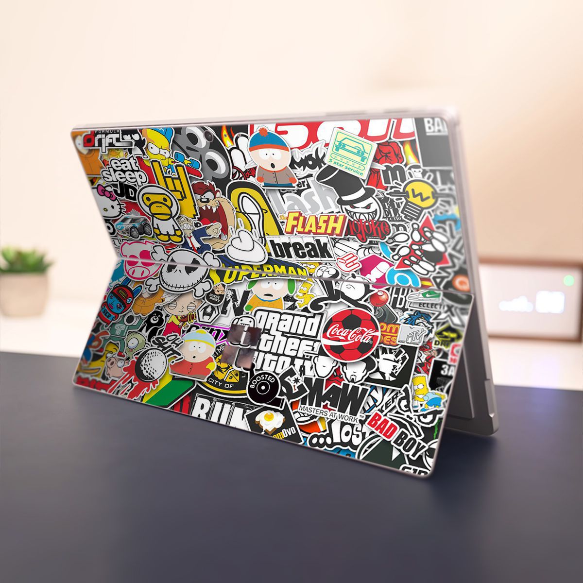 Sticker dán laptop độc đáo