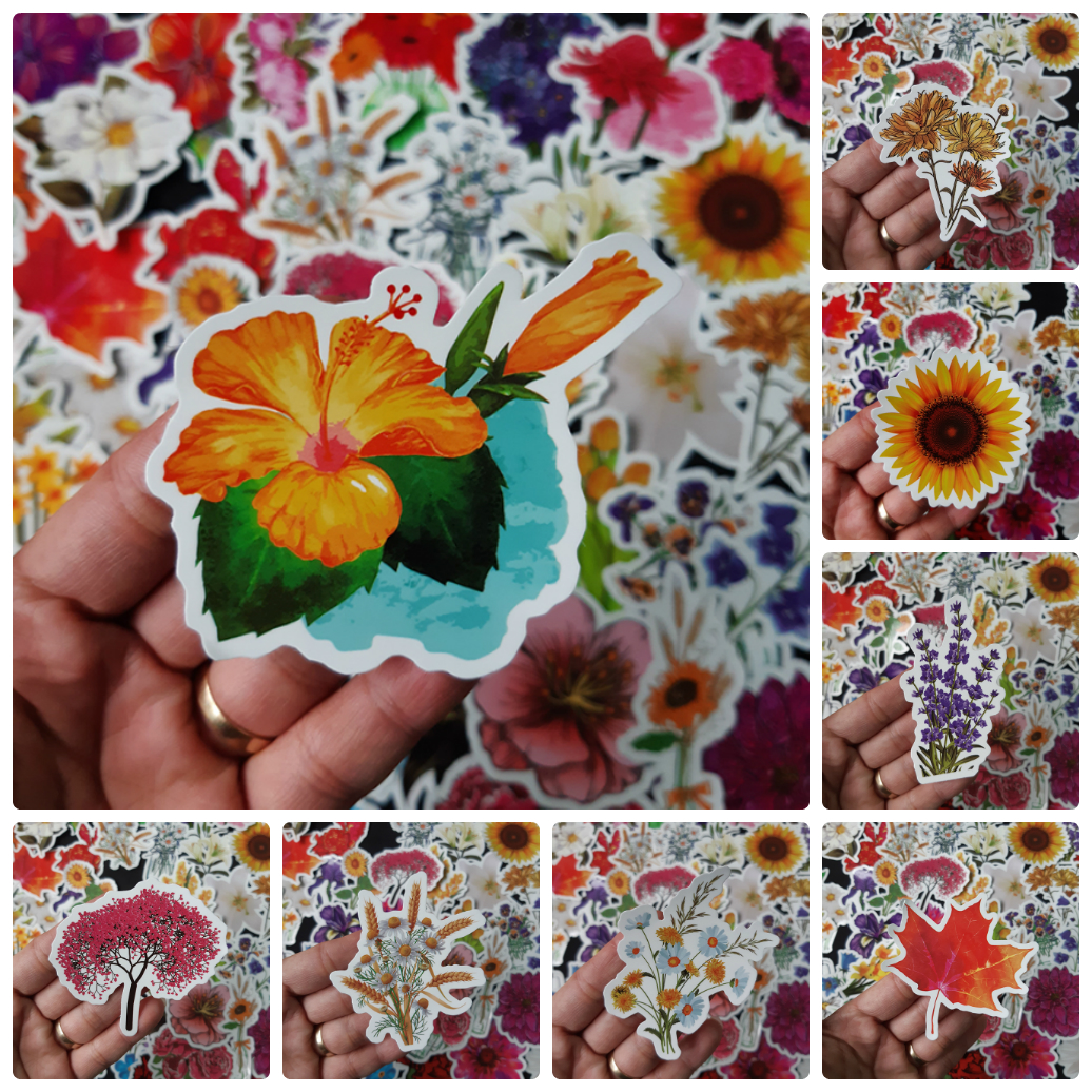 Sticker hoa
