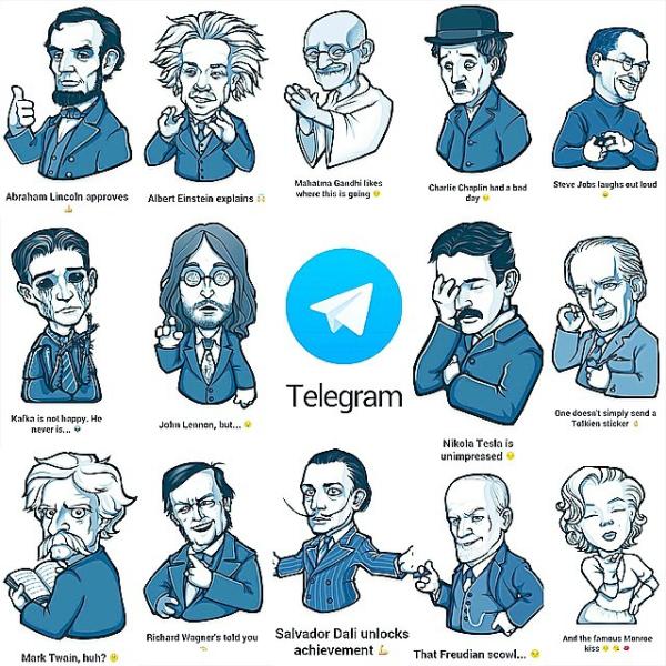 Sticker telegram  độc đáo