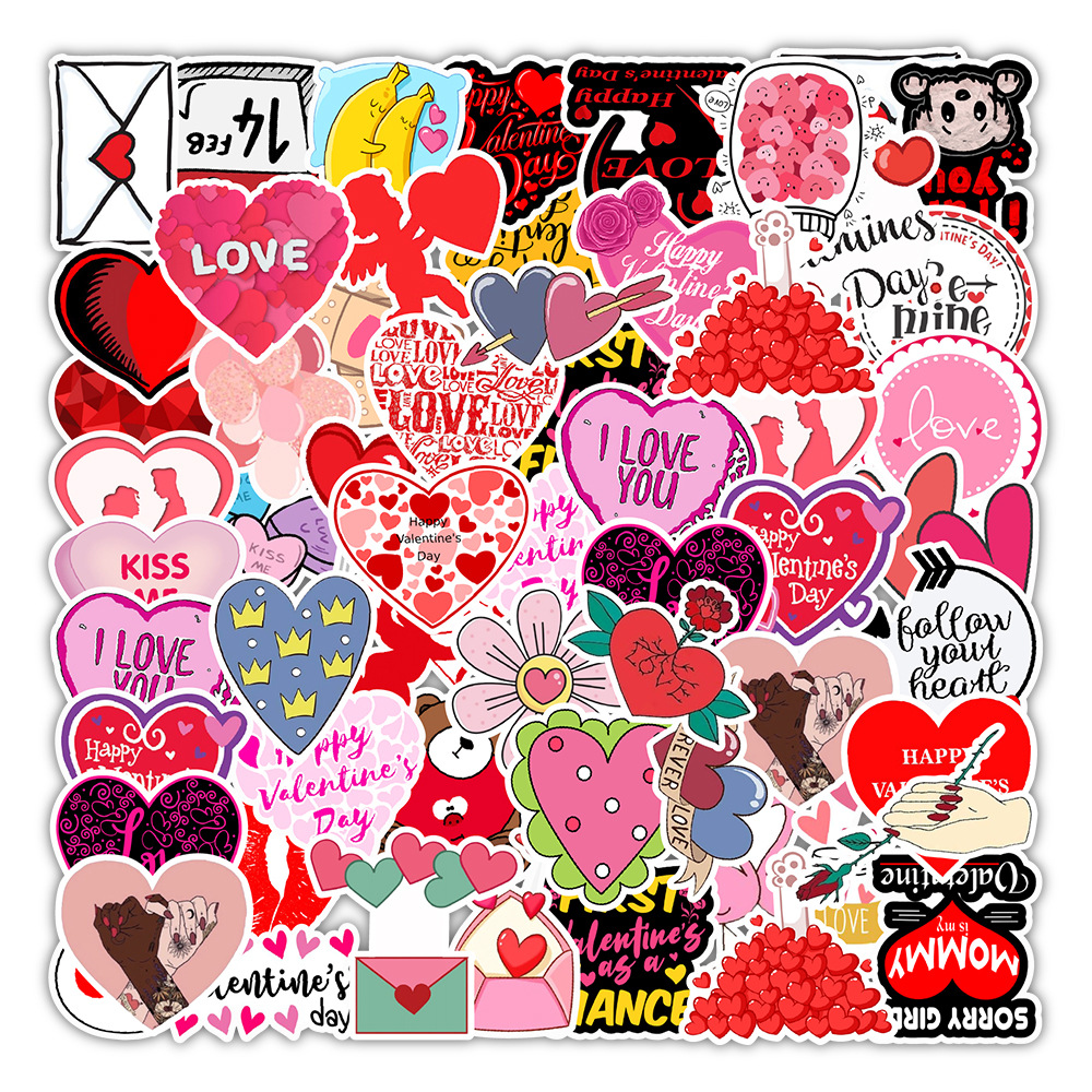 Sticker trái tim cực đáng yêu